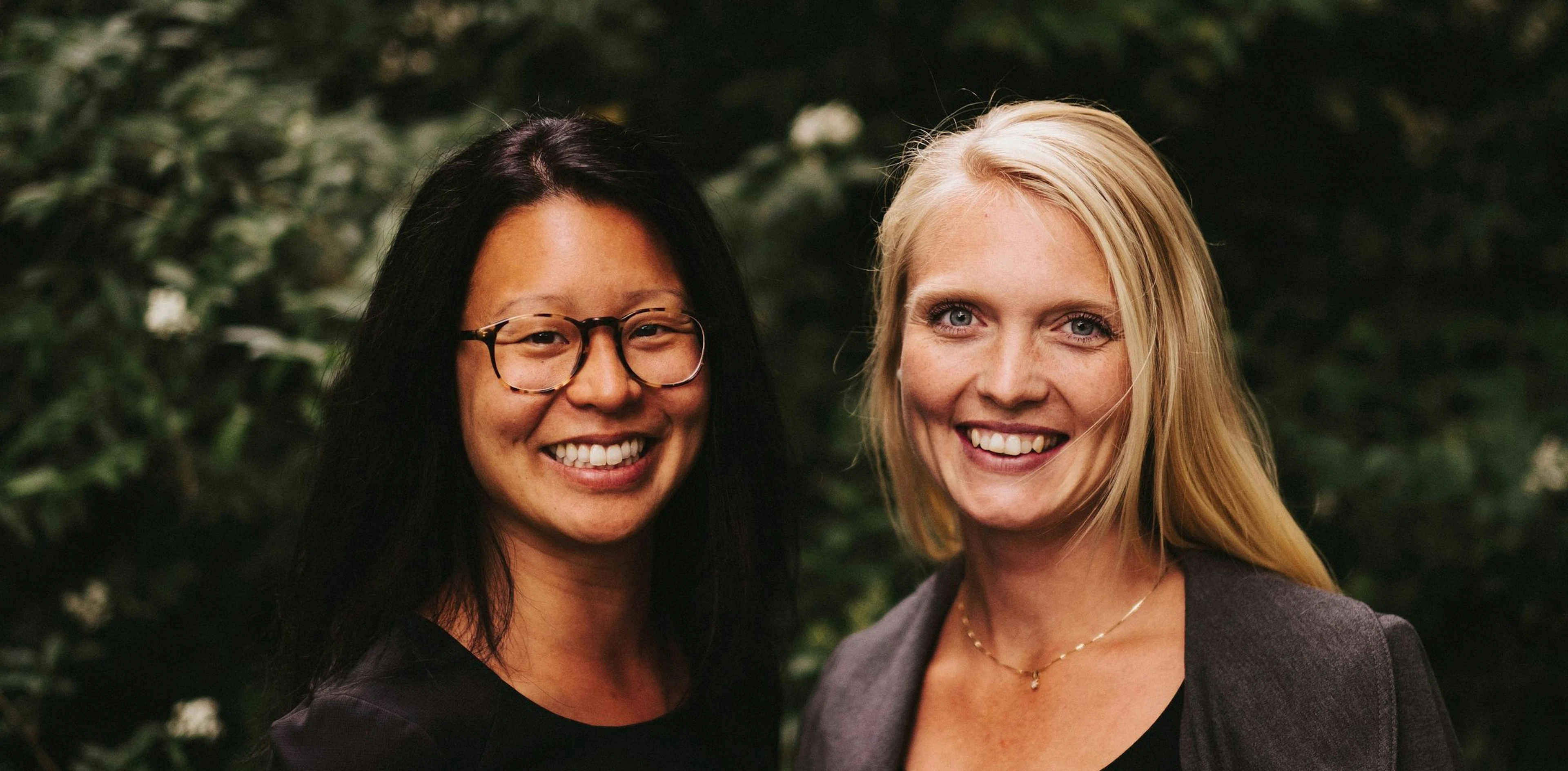 Sigmastocks co-founders Mai Thai and Nanna Stranne
